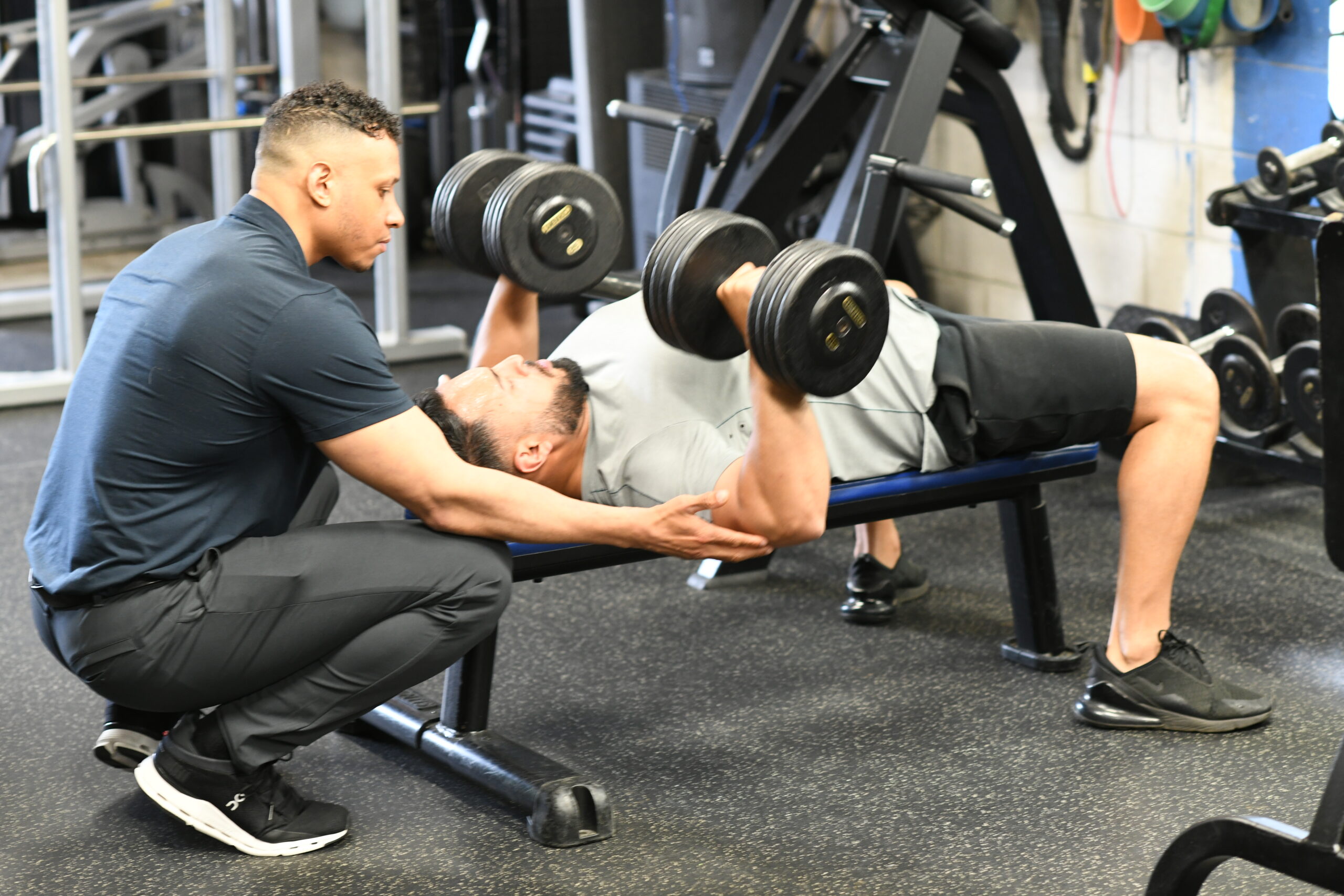 Training session at Hammer Fitness