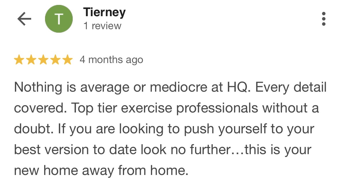 Client review