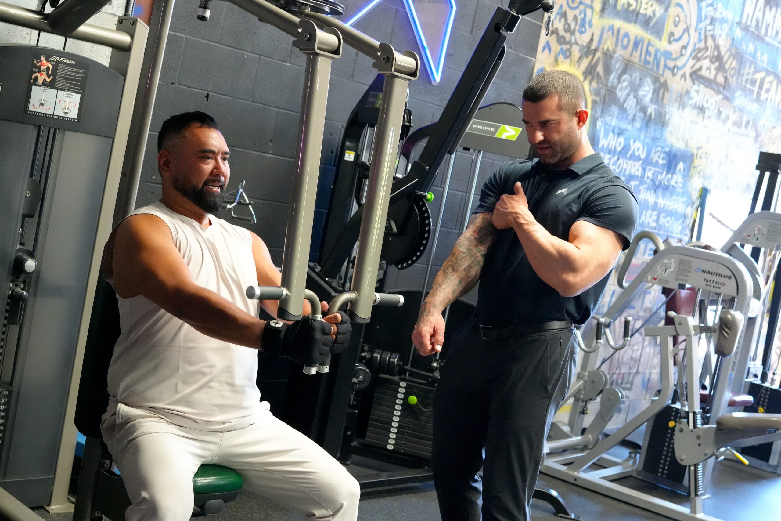 1-on-1 coaching at Hammer Fitness