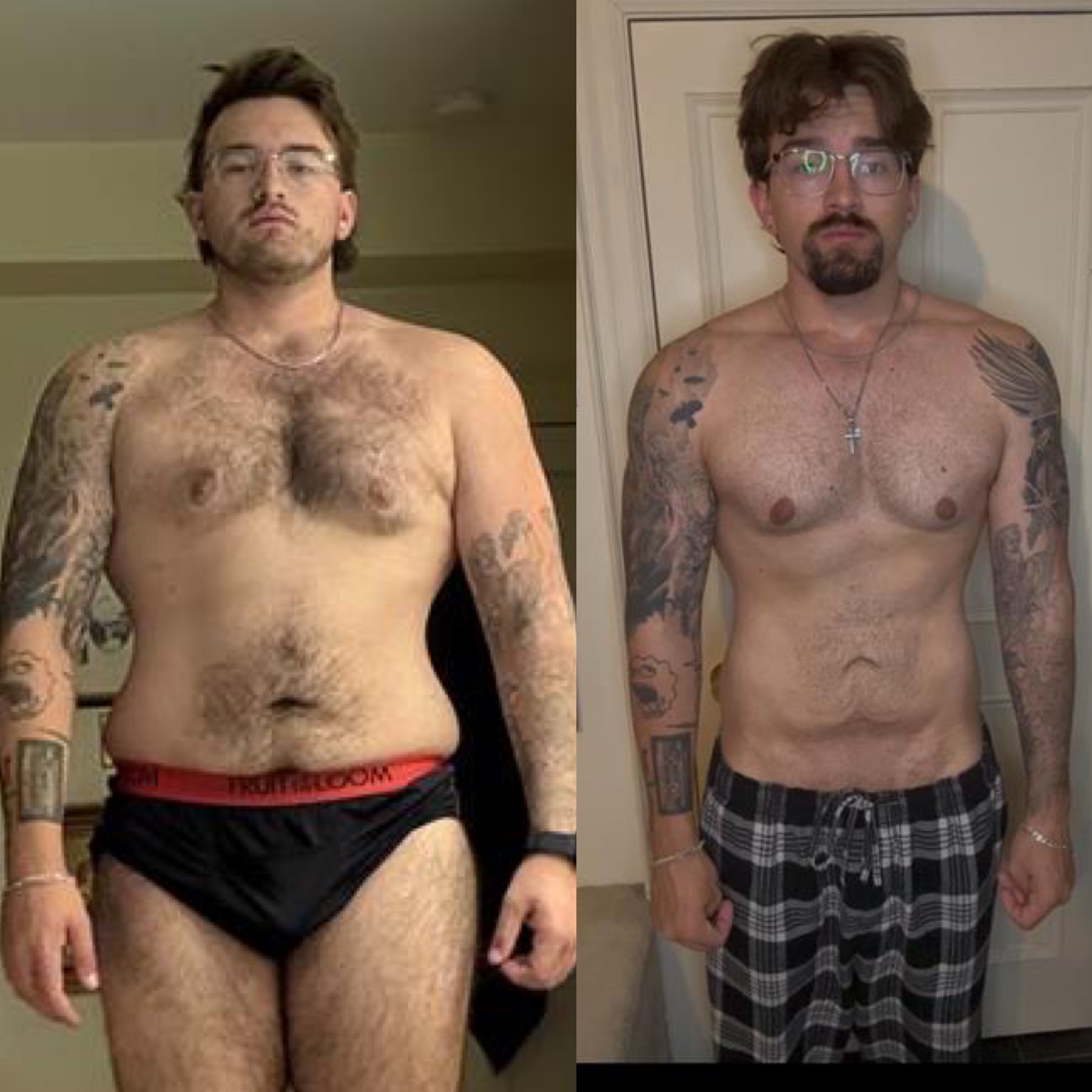 Body composition result from one-on-one coaching with Vlad Krymov