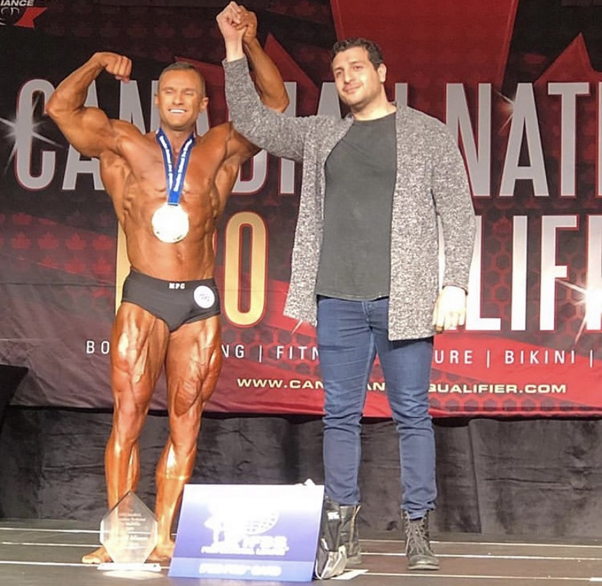 Athlete coached to IFBB pro status by Amer Kamra, Hammer Fitness Toronto