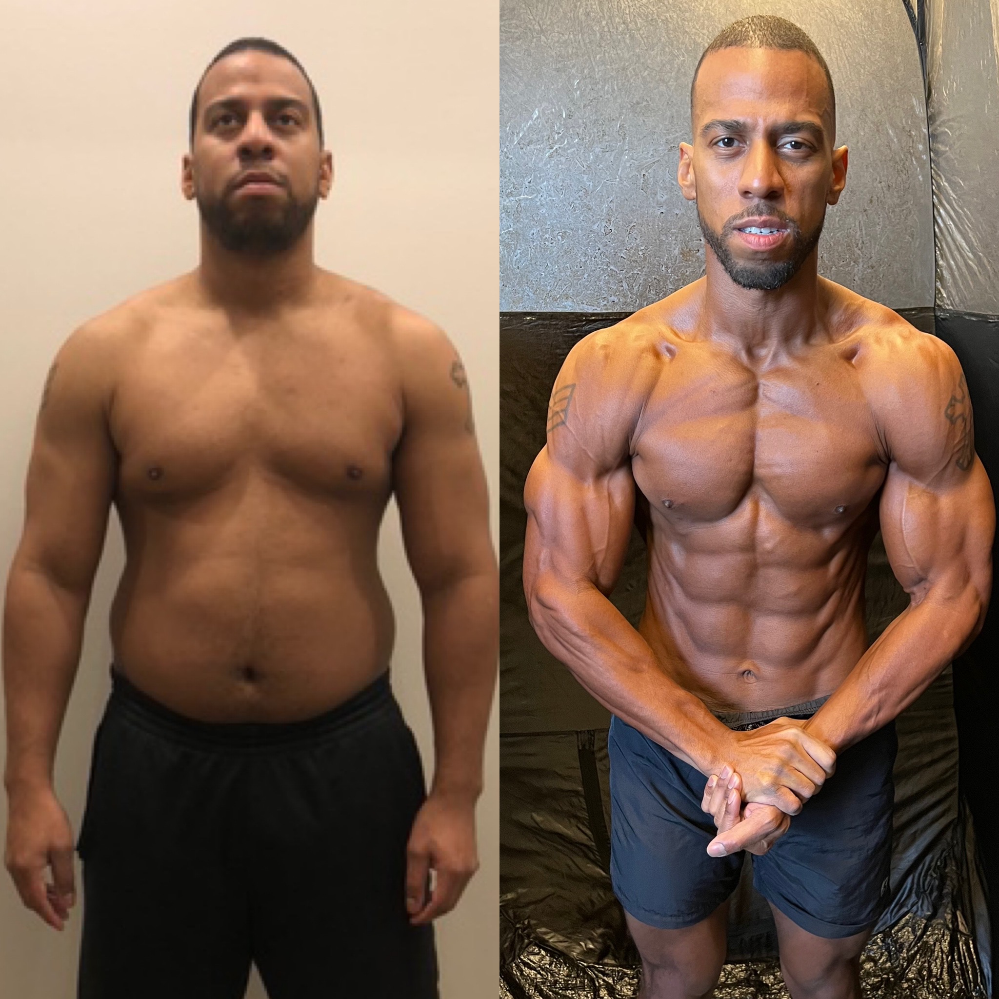 Client transformation under Jase Stevens at Hammer Fitness in Scarborough, Toronto